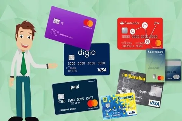 Os melhores cartões de crédito sem anuidade no Brasil
